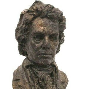 Rare Vtg 1961 Beethoven Bust Sculpture
